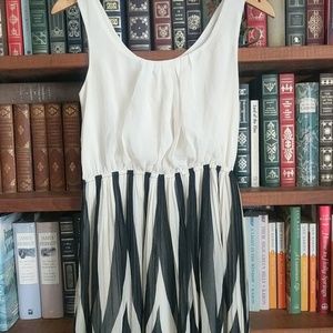 Flowy striped dress